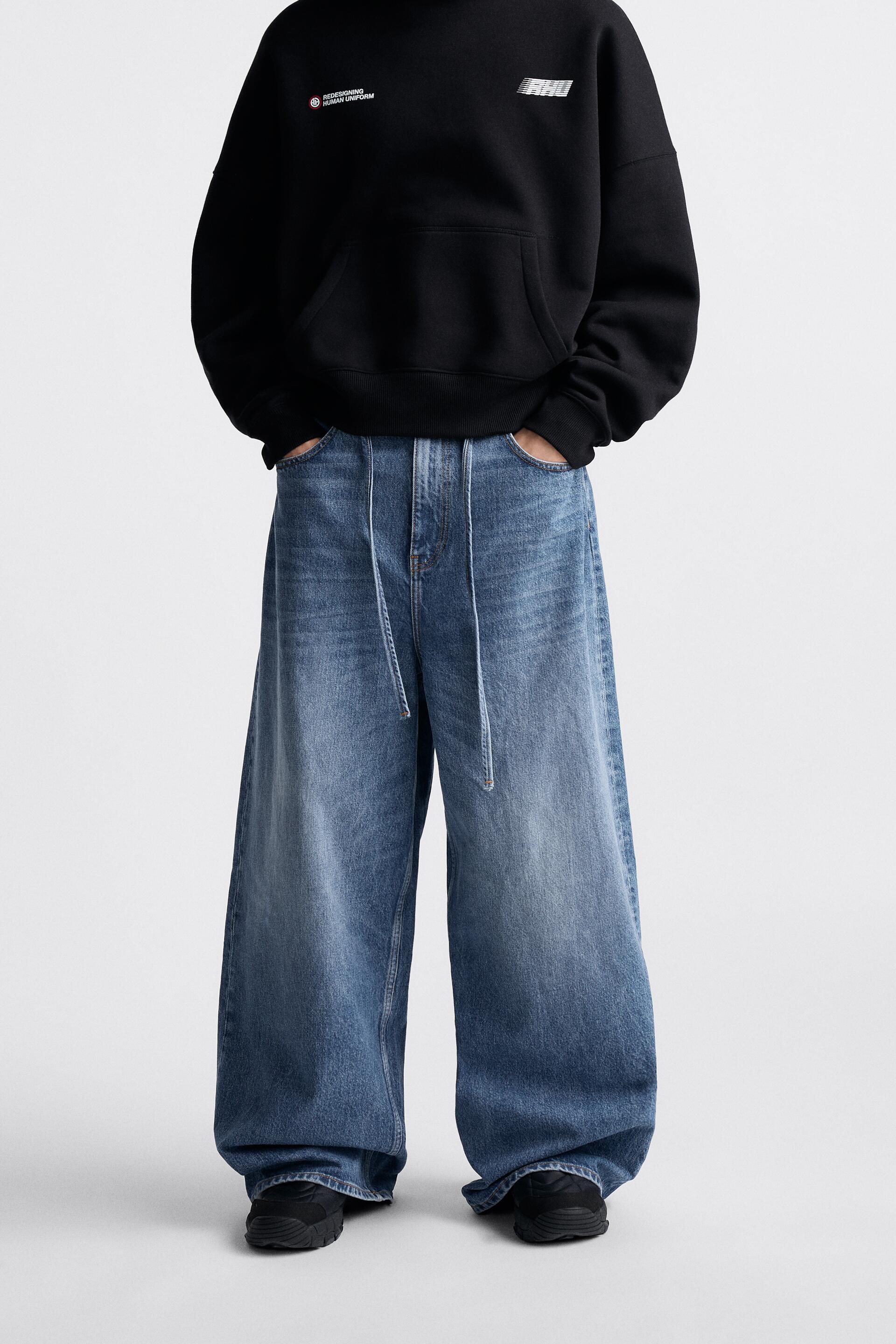 

Джинсы мужские ZARA 06688420 синие S/M (доставка из-за рубежа), 06688420