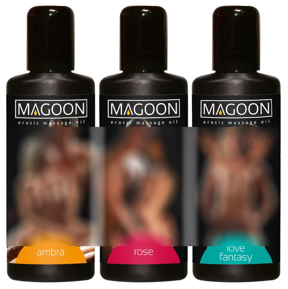 Набор массажных масел Orion Magoon Set of 3 Massage Oils 100 ml