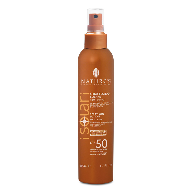 Солнцезащитный спрей SPF 50 Nature's iSolari