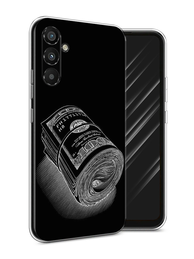 

Чехол Awog на Samsung Galaxy A34 "Кубышка денег", Черный;серебристый, 2107850-5