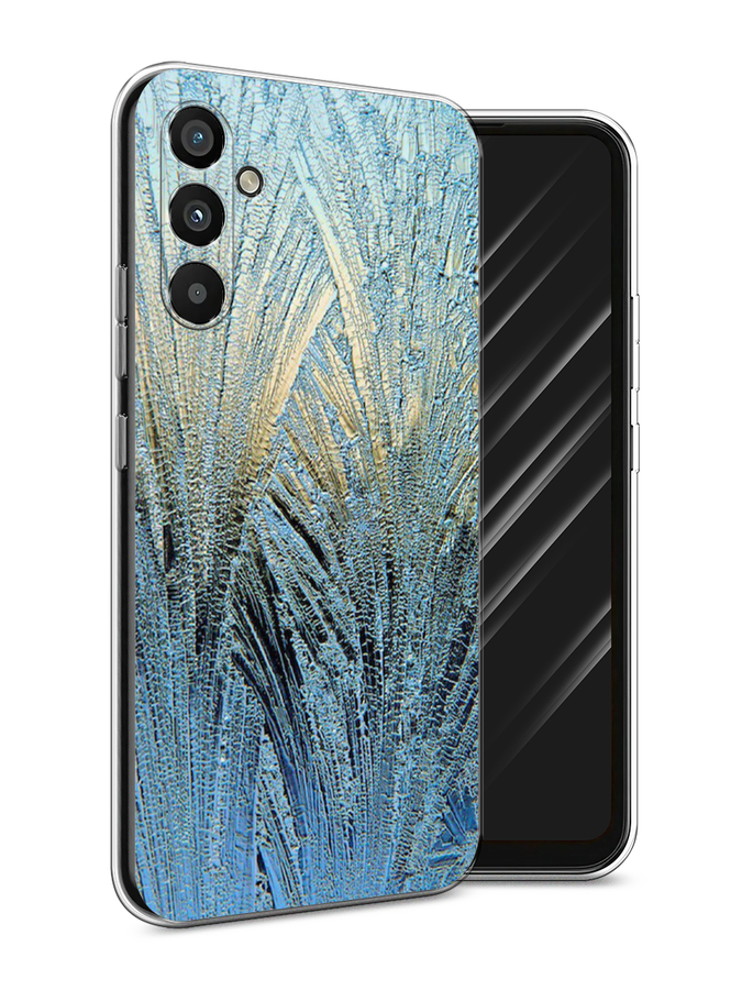 

Чехол Awog на Samsung Galaxy A34 "Лёд", Голубой, 2107850-4