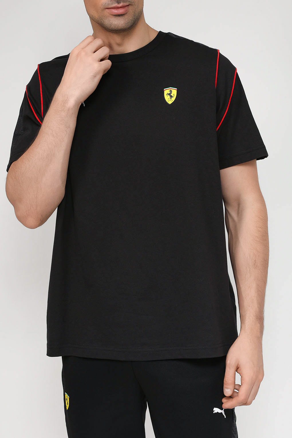 

Футболка мужская PUMA 62093801 черная L, Черный, 62093801
