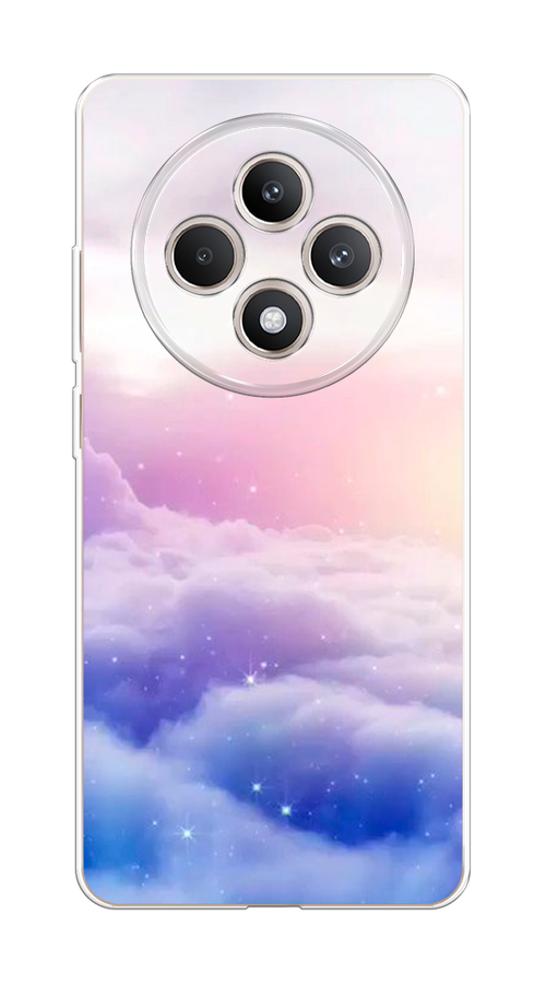 

Чехол на Oppo Reno 12F "Небеса", Голубой;белый;розовый, 2517850-1