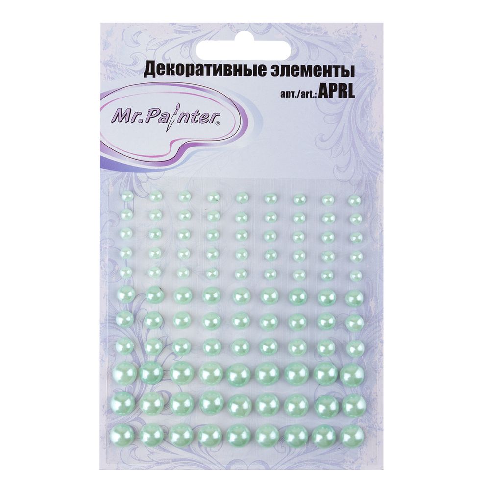 Декоративные элементы Mr.Painter Зеленые, №10, 99 шт