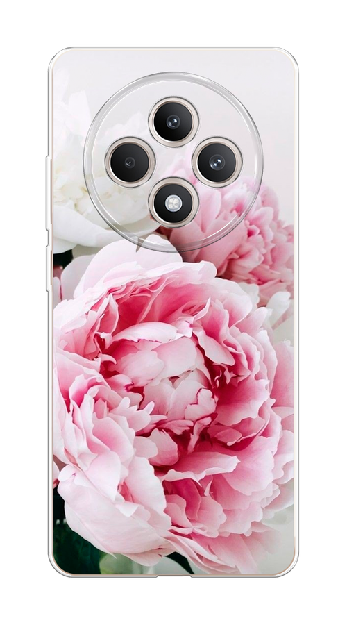 

Чехол на Oppo Reno 12F "Розовые и белые пионы", Розовый;белый, 2517850-1