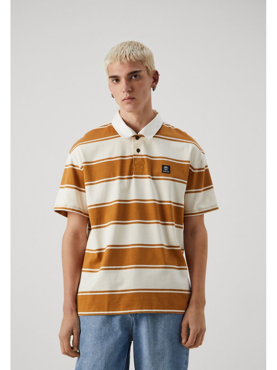 

Футболка мужская Timberland TI122P01K коричневая 2XL, Коричневый, TI122P01K