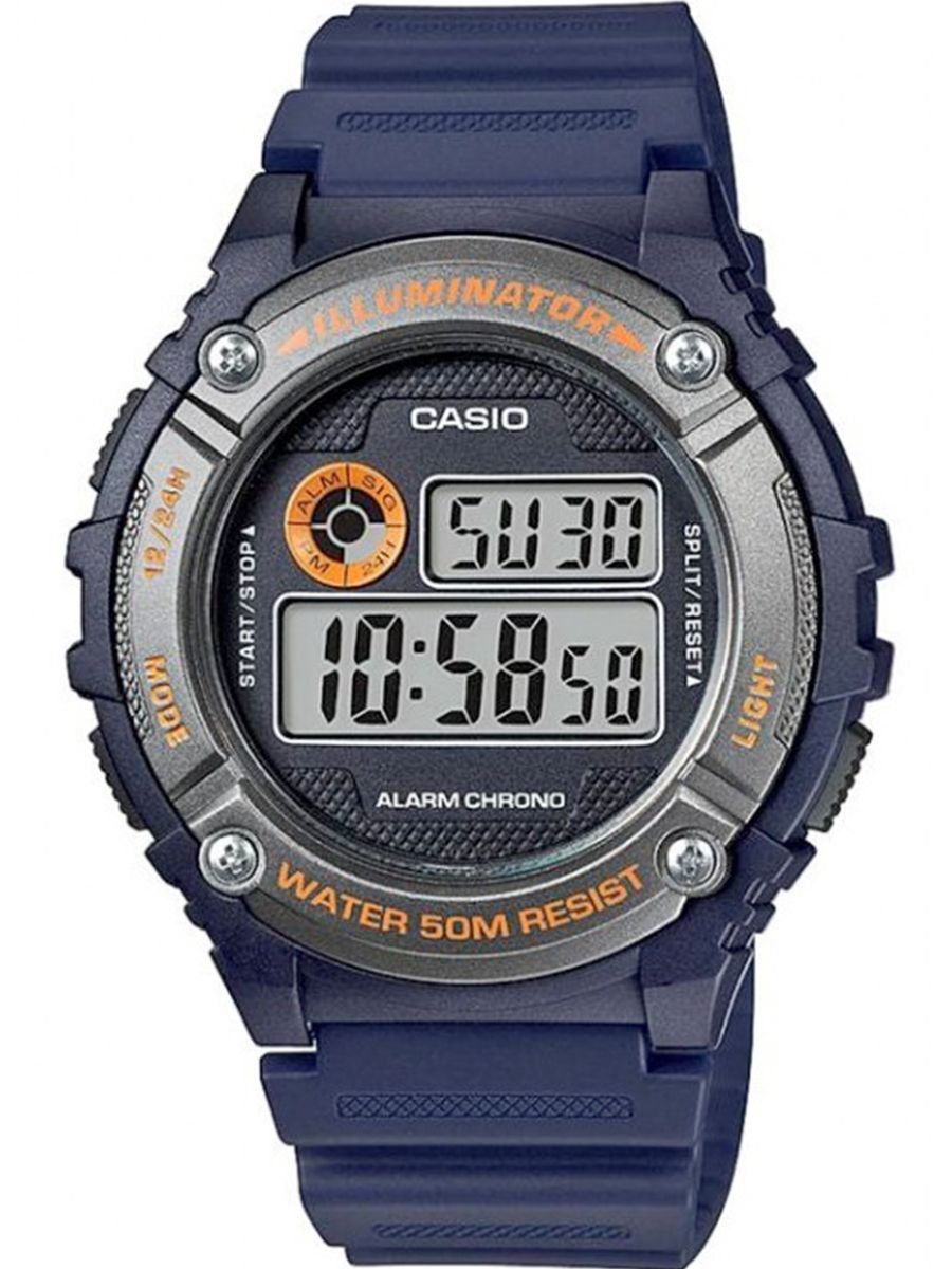 

Наручные часы CASIO W-216H-2BVDF, W-216