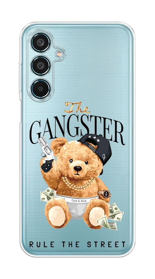 

Чехол на Samsung Galaxy M35 "The Gangster", Бежевый;серый;черный, 2110050-1