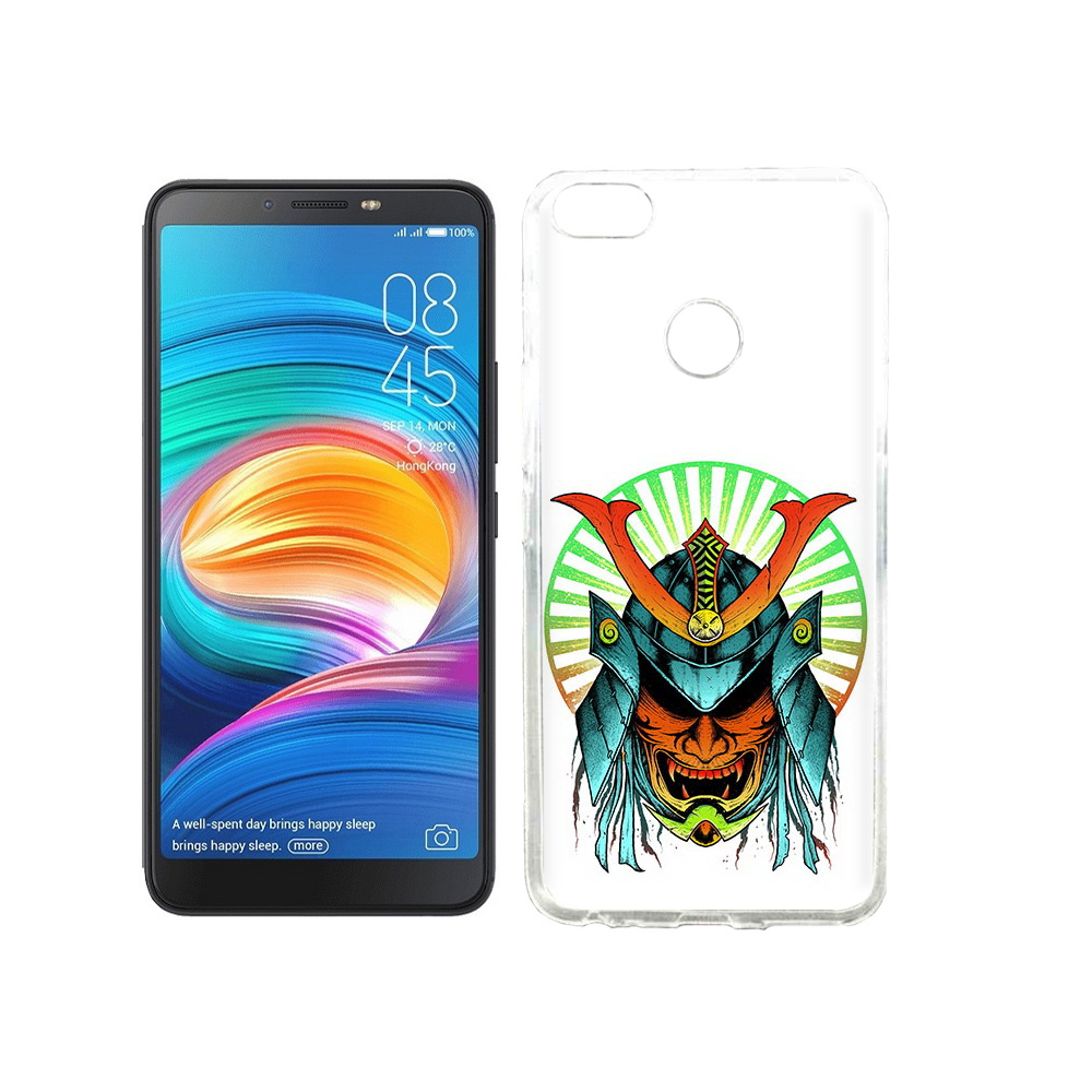 

Чехол MyPads Tocco для Tecno Camon X ешимитсу рисунок, Прозрачный, Tocco