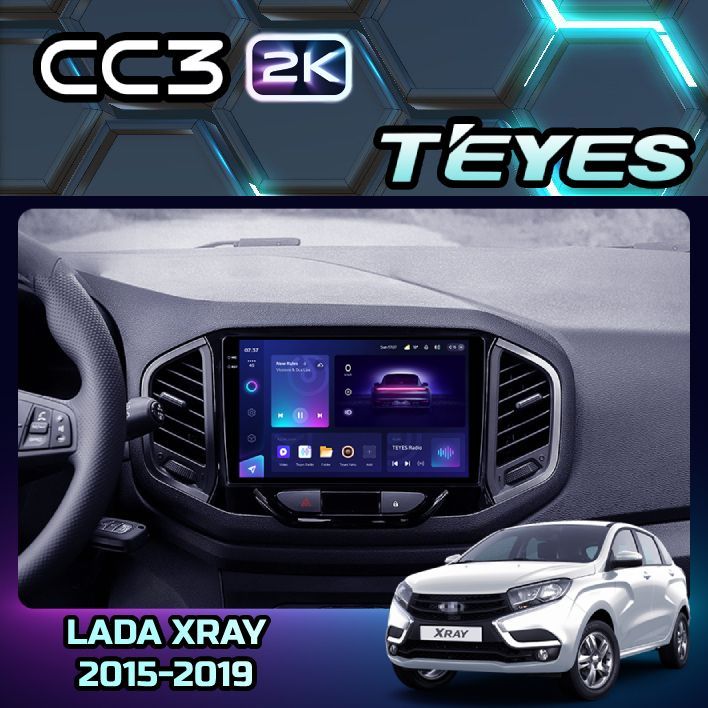 

Магнитола Teyes CC3 2K 4/32 9" для LADA Xray 2015-2019, CC3 2K 4/32 9"