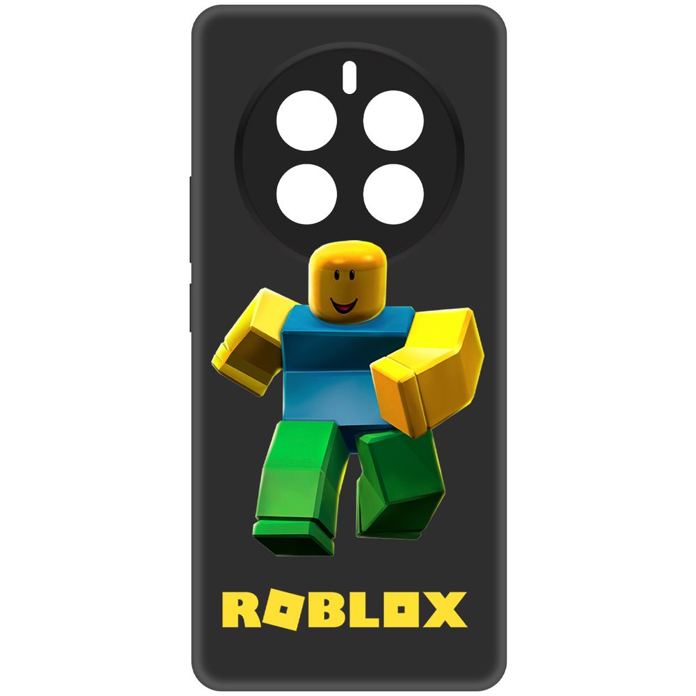 

Чехол-накладка Krutoff Soft Case Roblox-Классический Нуб для Realme 12 Pro+ 5G черный