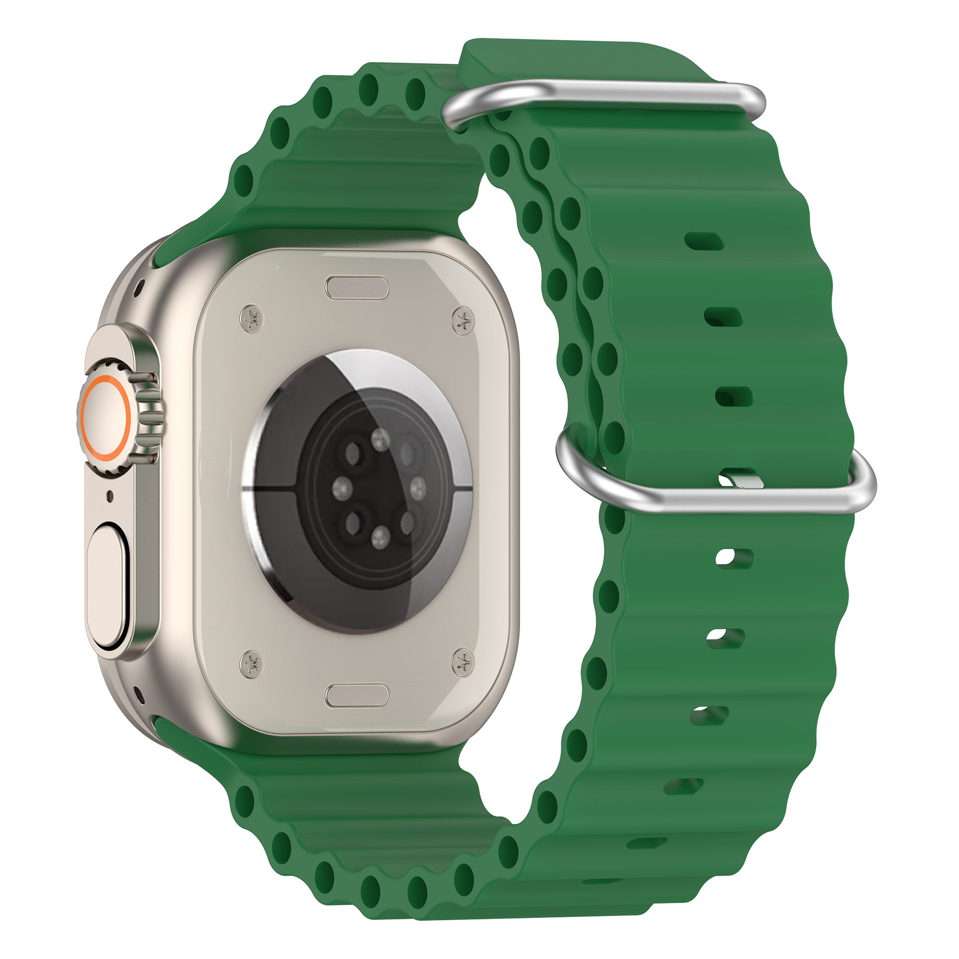 

Ремешок океанская цепь для Apple Watch 1-9/SE/Ultra (42/44/45/49 мм), зеленый, Watch 1-9 / SE / ULTRA (42/44/45/49 мм)