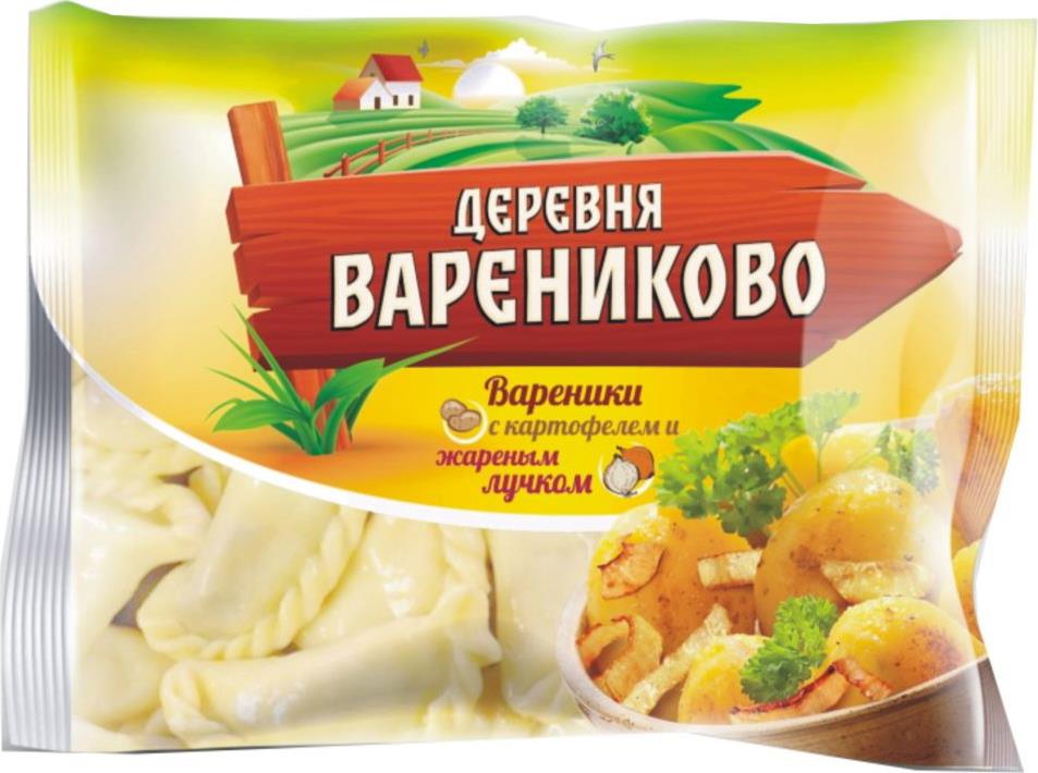 

Вареники Деревня Варениково с картофелем и жареным луком
