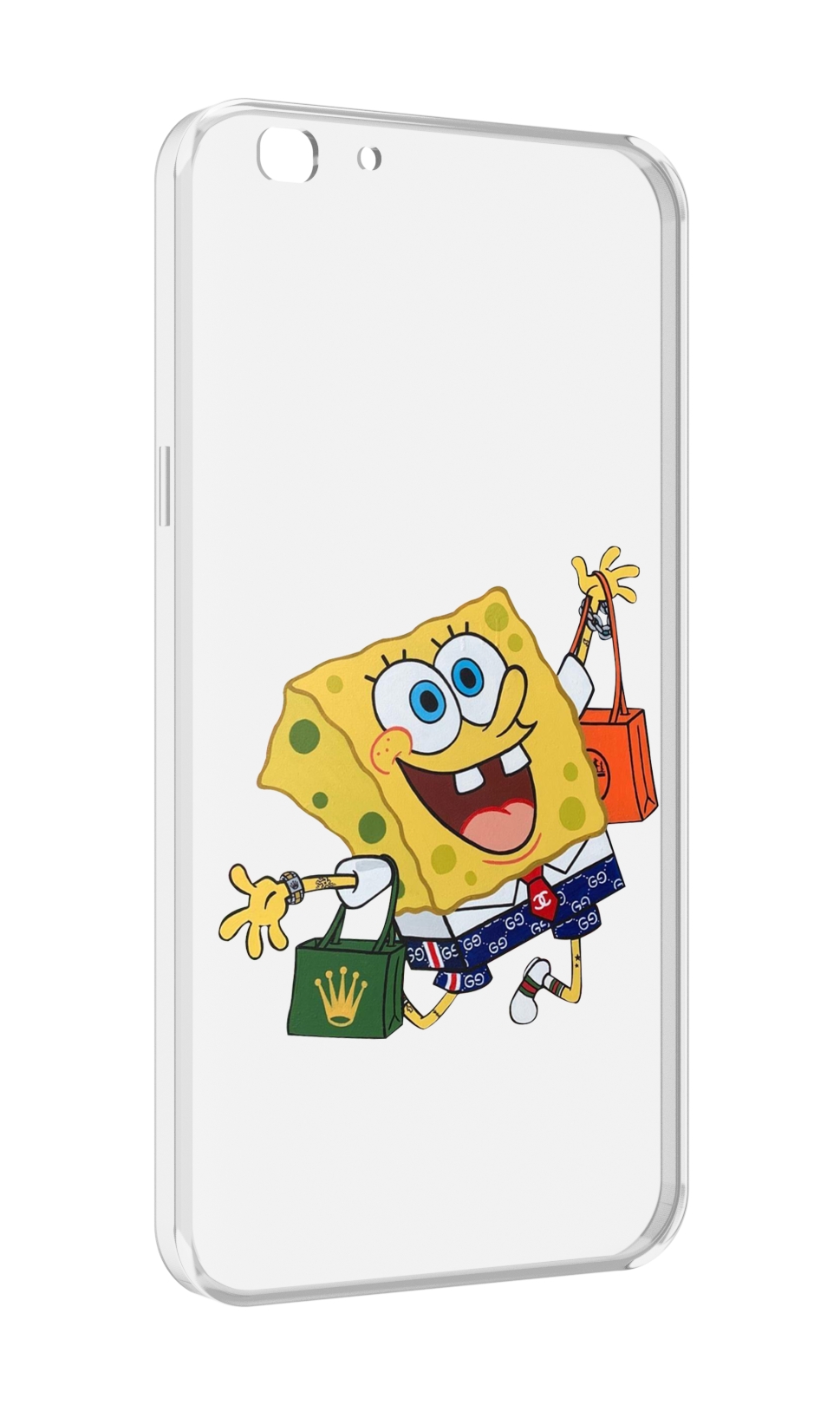 

Чехол MyPads модный-спанч-боб для Oppo A77/F3 (2017 год), Прозрачный, Tocco