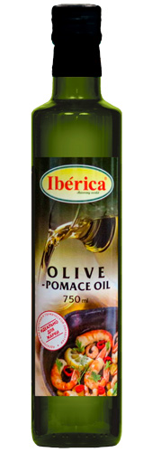 Оливковое масло Iberica Olive-pomace oil рафинированное с добавл нерафинированного 0,75 л