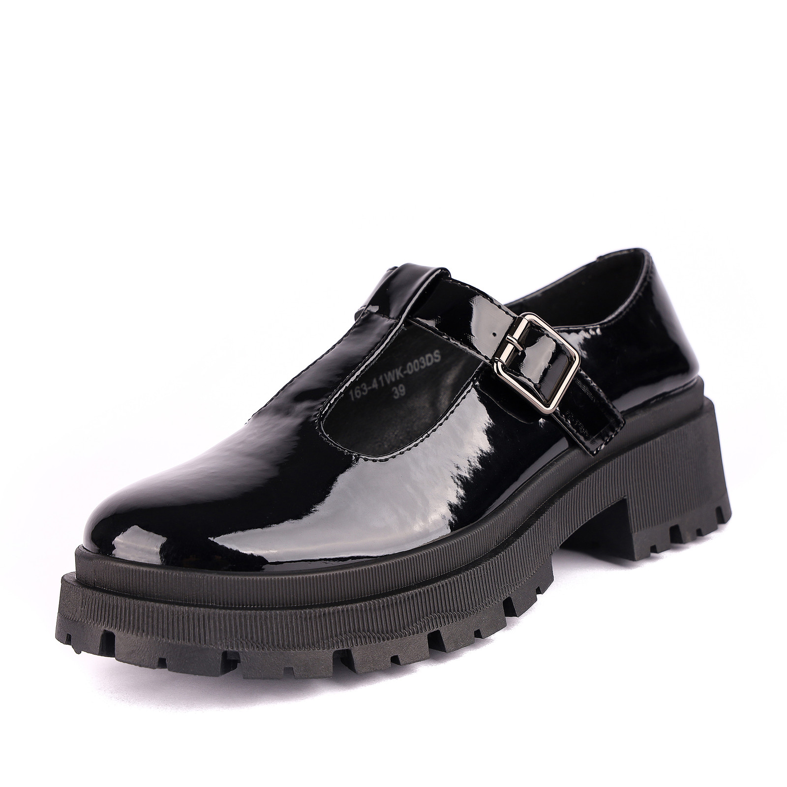 

Туфли женские INSTREET 163-41WK-003DS черные 39 RU, Черный, 163-41WK-003DS