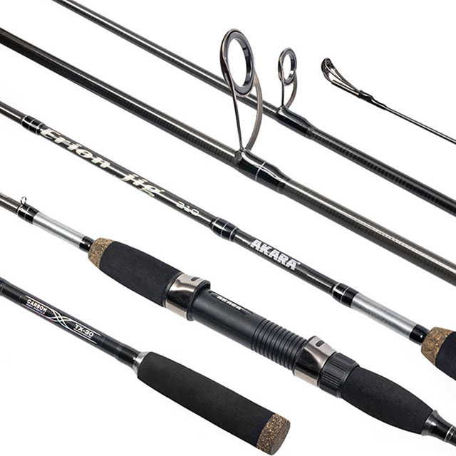 

AKARA Спиннинг AKARA ERION JIG SPIN (AEJS-3-12-248 248 см 3-12 гр)