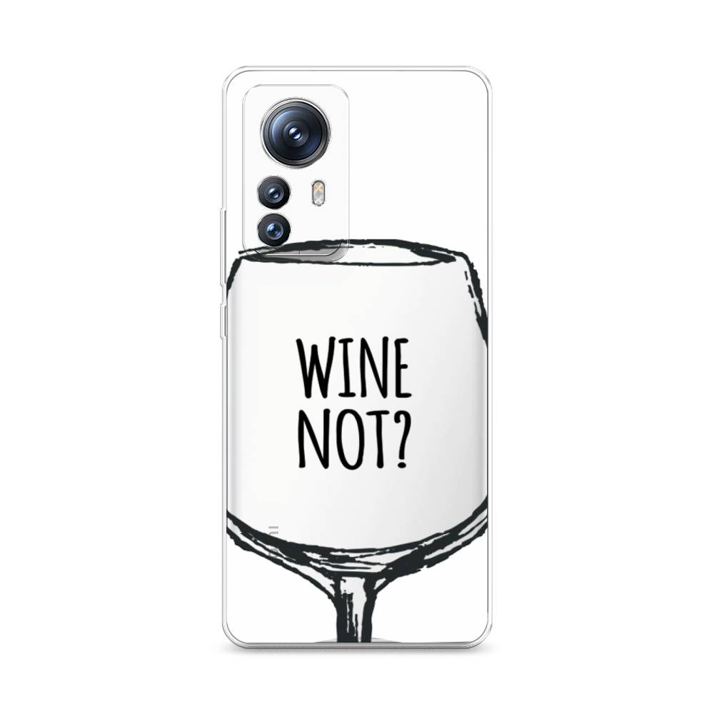 

Чехол на Xiaomi 12S Pro "Wine not white", Белый, 316150-6