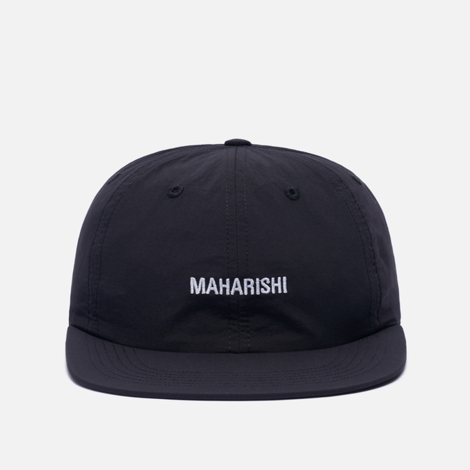 фото Бейсболка мужская maharishi japanese nylon miltype embroidery чёрная, one size