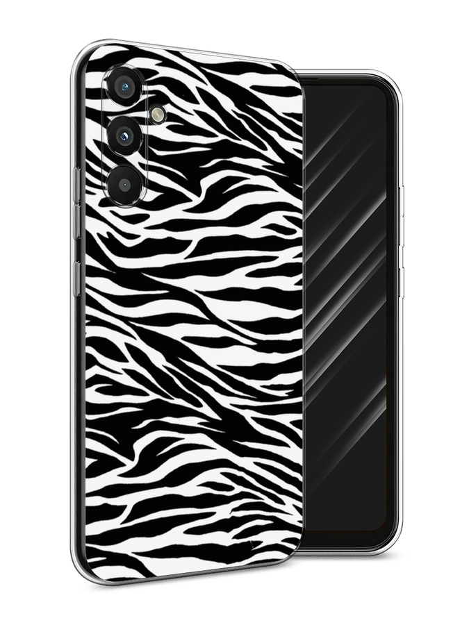 

Чехол Awog на Samsung Galaxy A34 "Принт зебра", Белый;серый;черный, 2107850-7