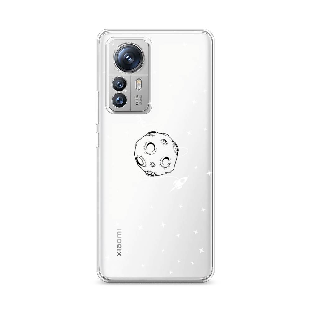 

Чехол на Xiaomi 12S Pro "Полет вокруг луны", Белый;серый;черный, 316150-2