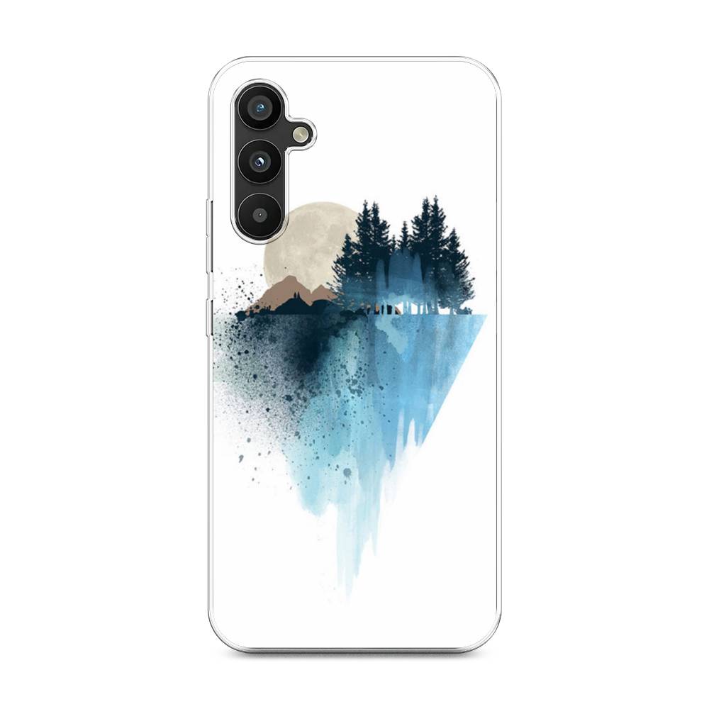 

Чехол Awog на Samsung Galaxy A34 "Горы 5", Голубой, 2107850-4