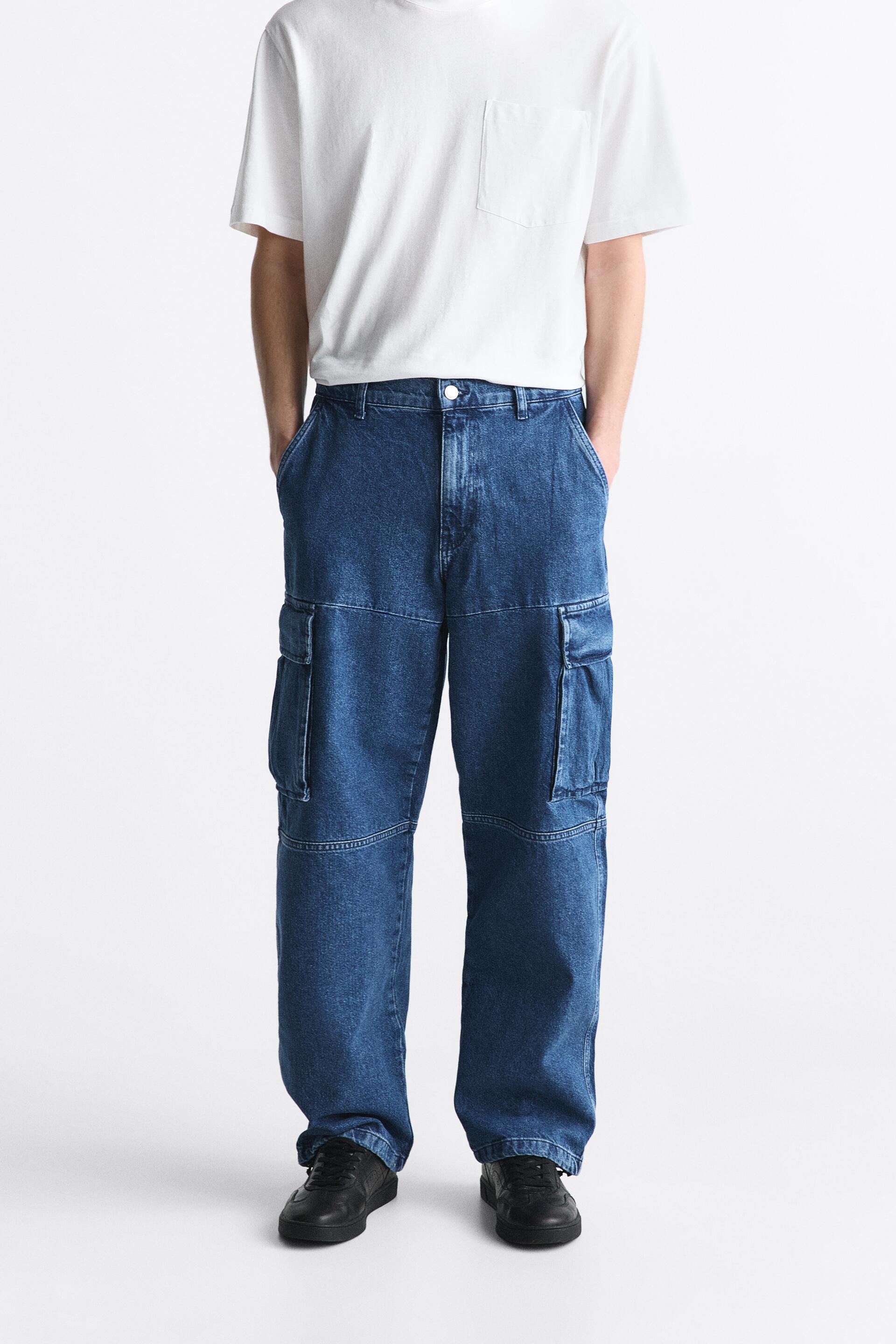 

Джинсы мужские ZARA 05862433 синие 36 (доставка из-за рубежа), Синий, 05862433