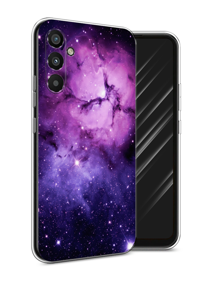 

Чехол Awog на Samsung Galaxy A34 "Космос 18", Фиолетовый, 2107850-4