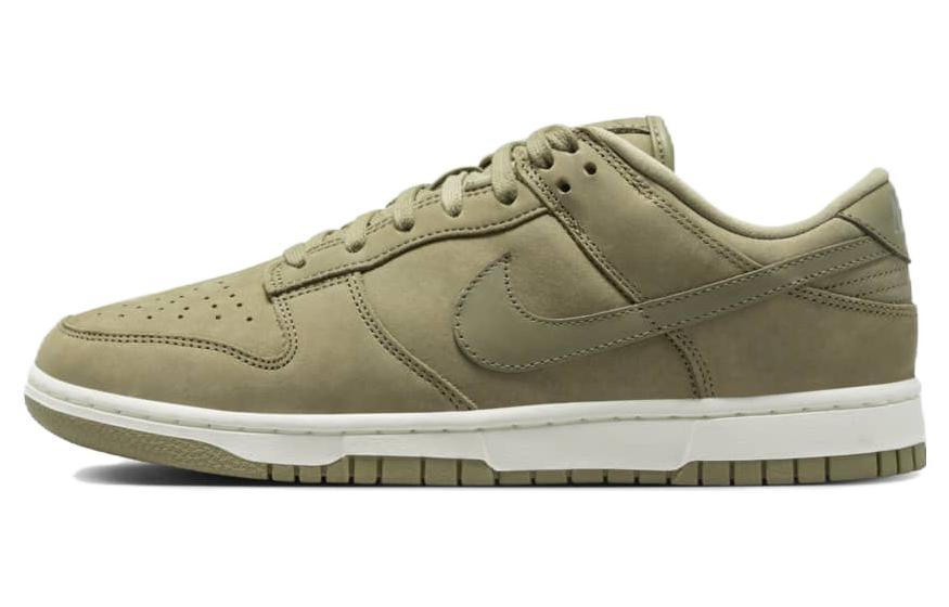 

Кеды унисекс Nike Dunk Low Prm Neutral Olive хаки 40.5 EU, Dunk Low Prm Neutral Olive