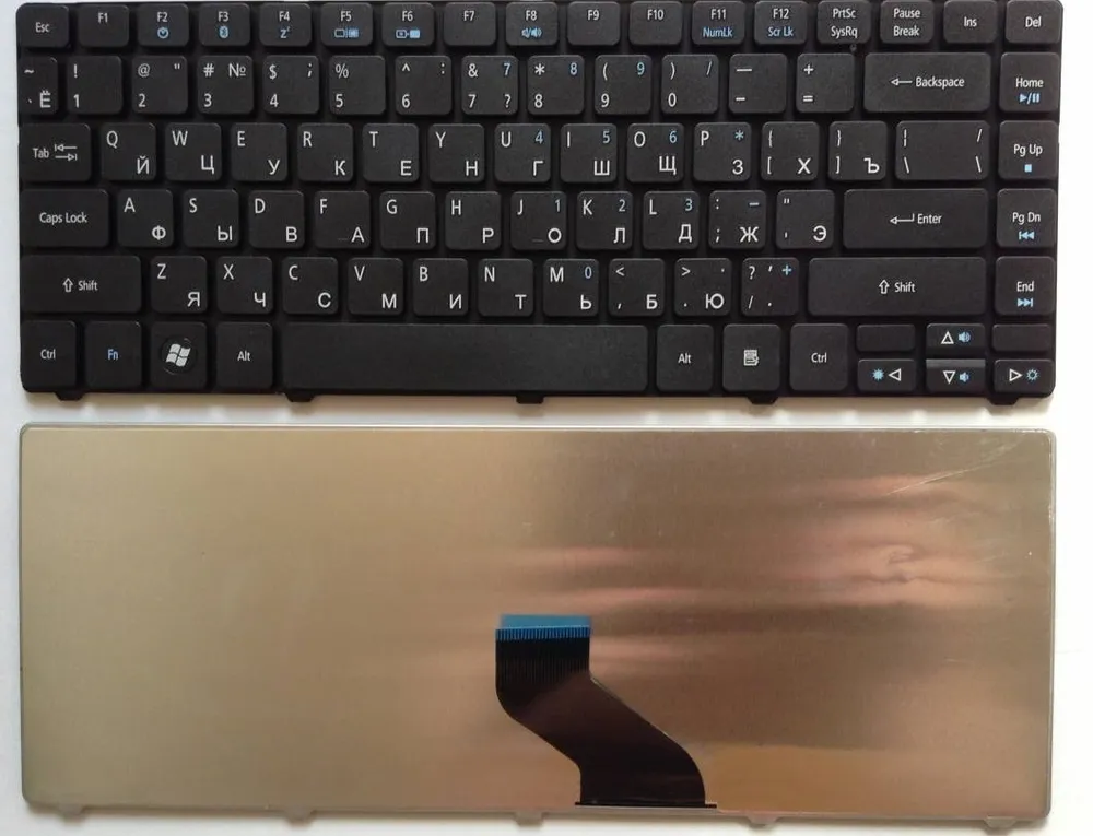

Клавиатура для ноутбуков Acer Aspire 3810, 3810T, 4810T, TimeLineX 3410, 3410T, 3810, 3810