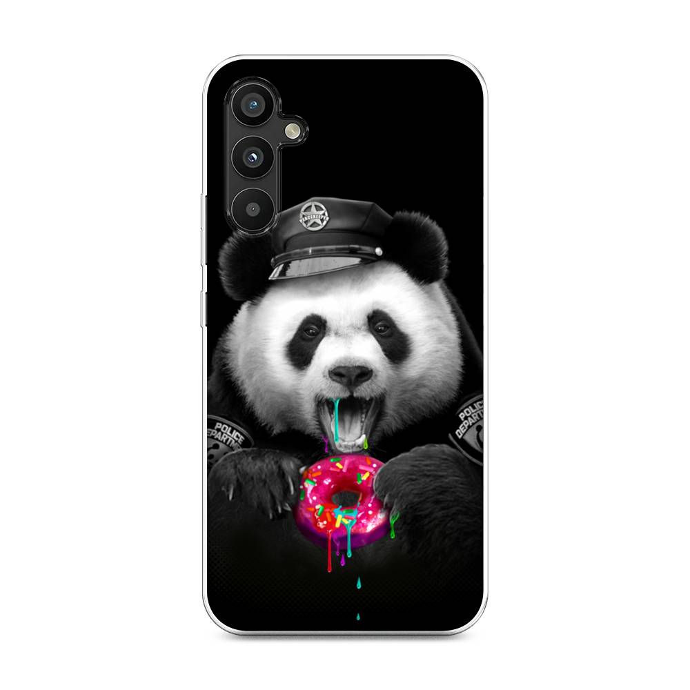 

Чехол Awog на Samsung Galaxy A34 "Панда police", Черный;белый;розовый, 2107850-2