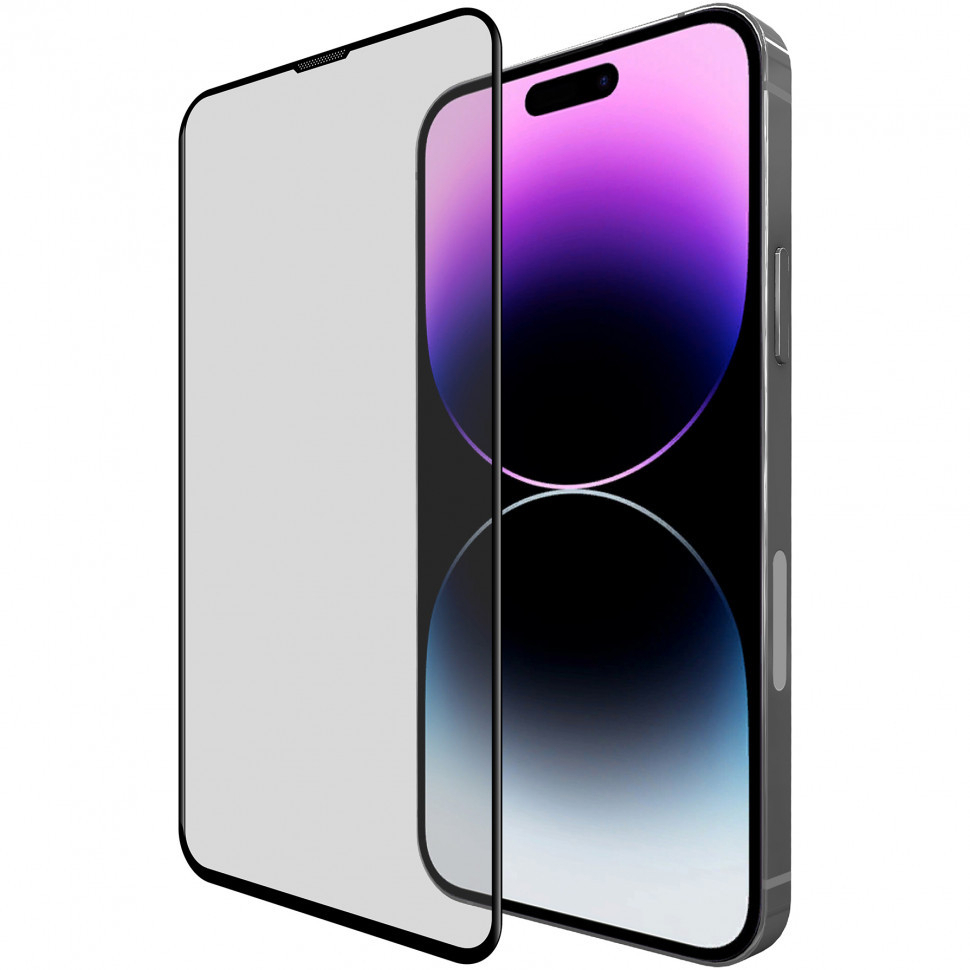 

Стекло HARDIZ Full Screen Cover Premium Tempered Glass для iPhone 14ProMax с черной рамкой, Full Screen Cover: Premium Tempered Glass