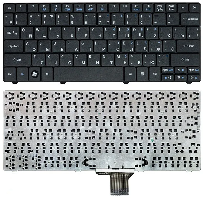 Клавиатура для ноутбуков Acer Aspire 1410, 1425, 1830T, 1825, 1810T,  Aspire One 751, 721,