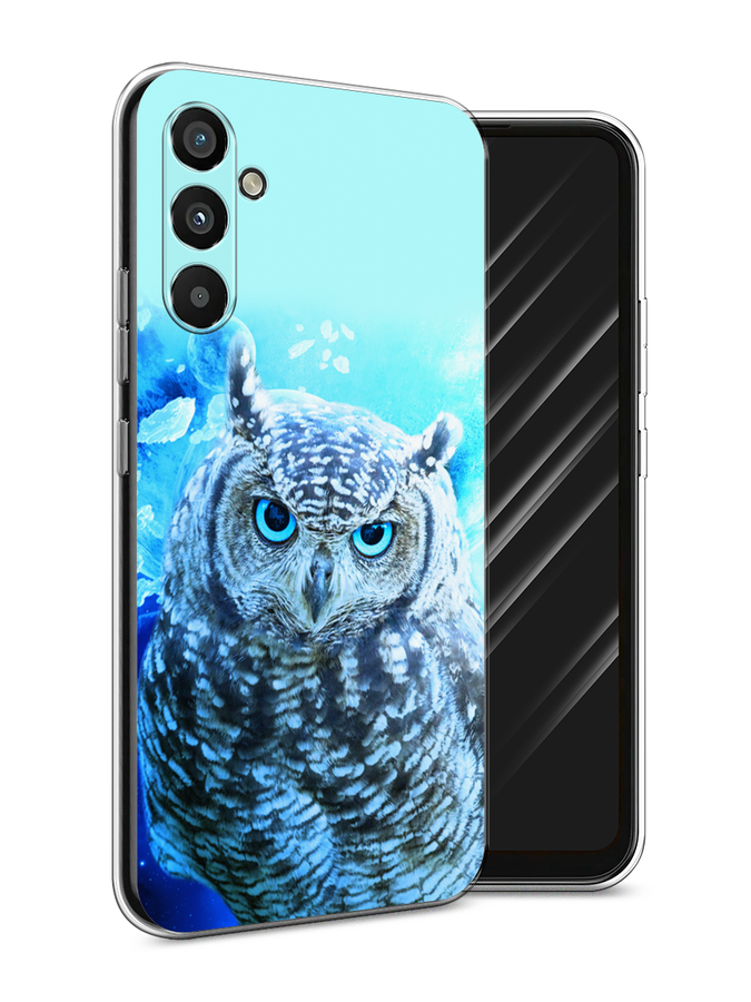 

Чехол Awog на Samsung Galaxy A34 "Сова арт 7", Синий;голубой, 2107850-1