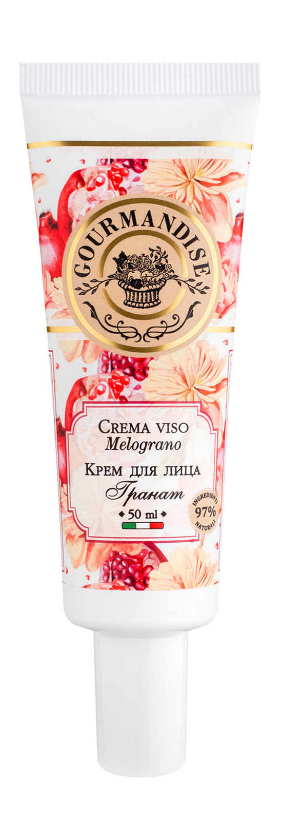 

Крем для лица Crema Viso Melograno Gourmandise, 200 мл