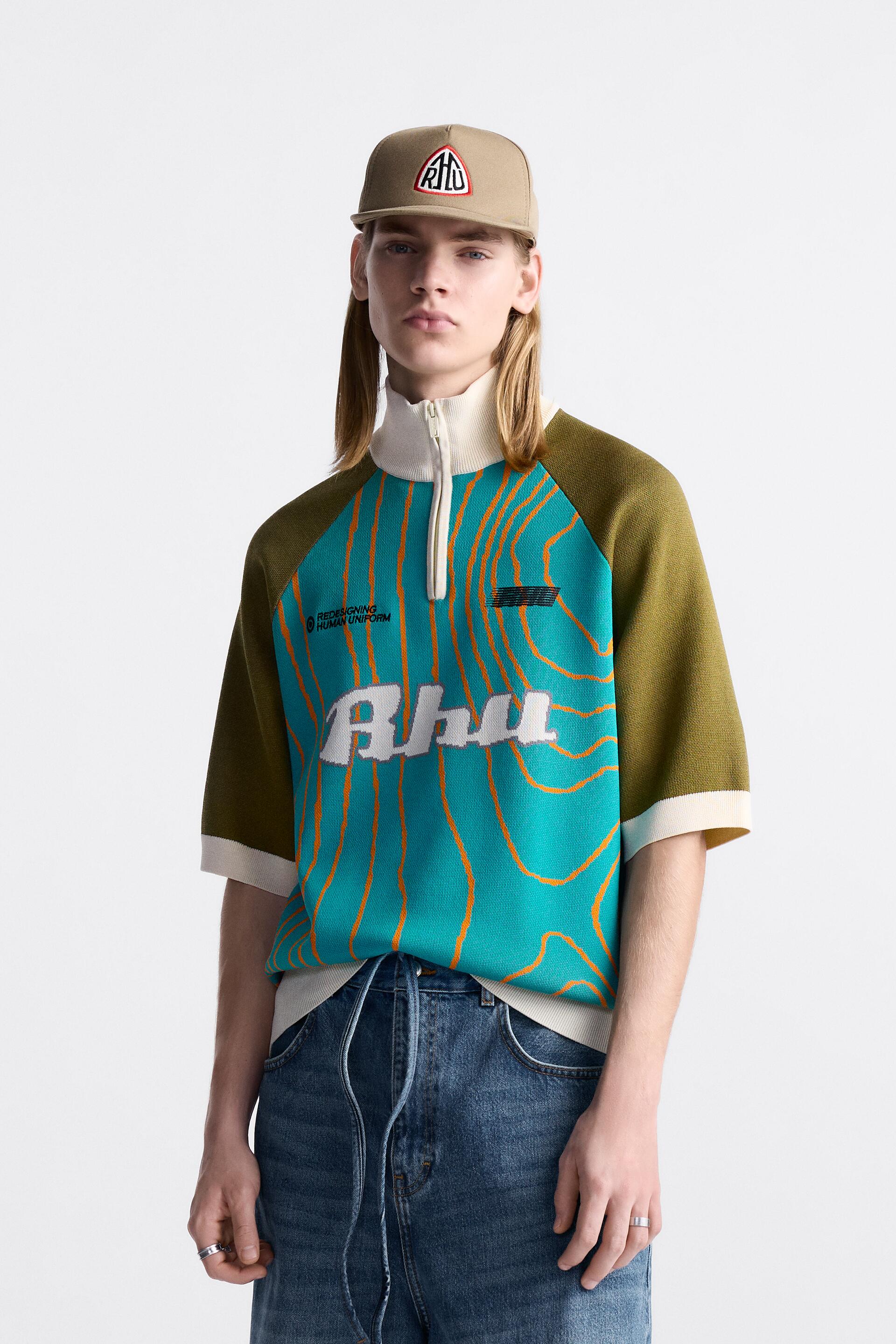 

Футболка мужская ZARA 05755443 белая M (доставка из-за рубежа), Белый, 05755443