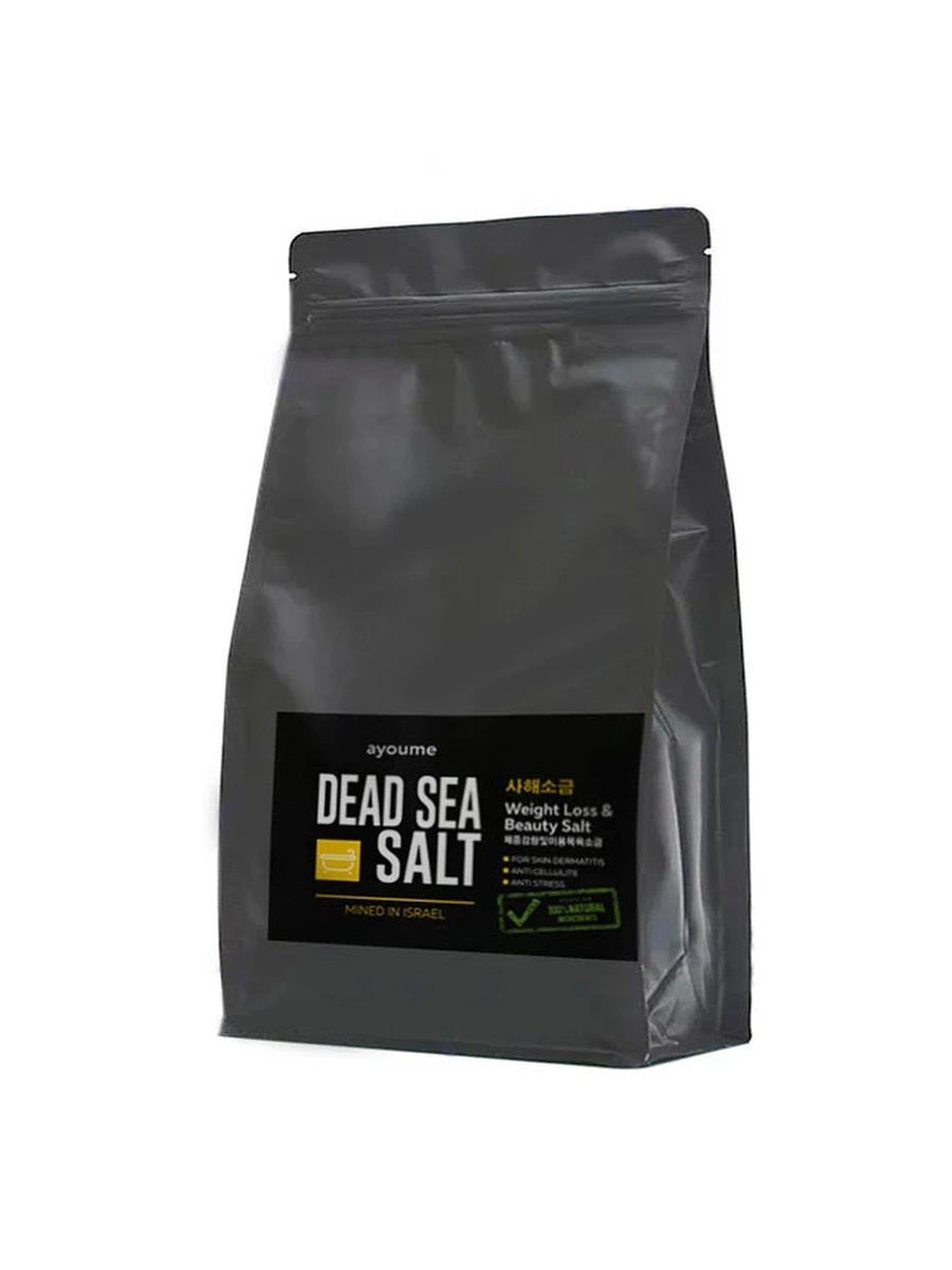 Соль для ванны AYOUME Dead Sea Salt Мертвого моря, 800г магниевая детокс соль для ванны cult3 с маслами и магнием