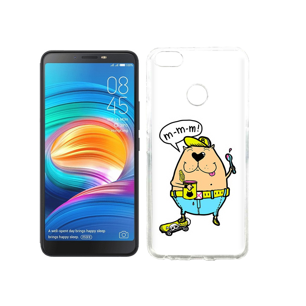 

Чехол MyPads Tocco для Tecno Camon X Бобр, Прозрачный, Tocco