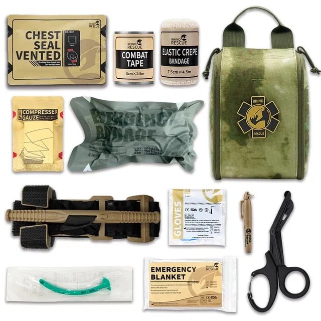 фото Аптечка rhino rescue first aid kit 11 предметов