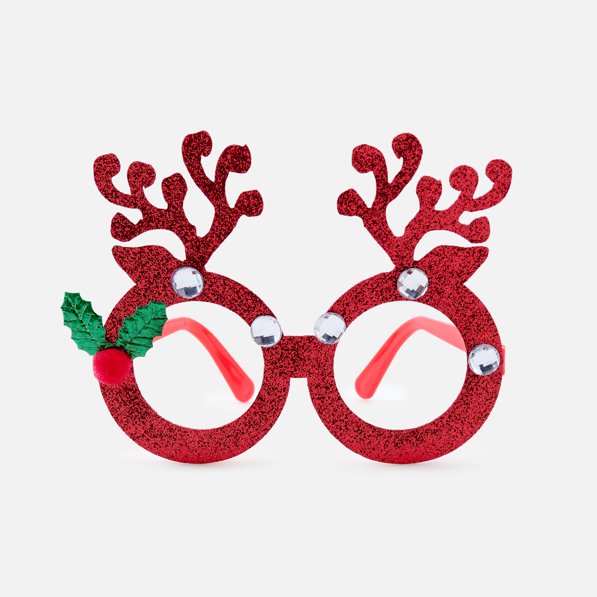 Из Китая: Очки карнавальные Maxprime с рогами оленя, 15x11 см