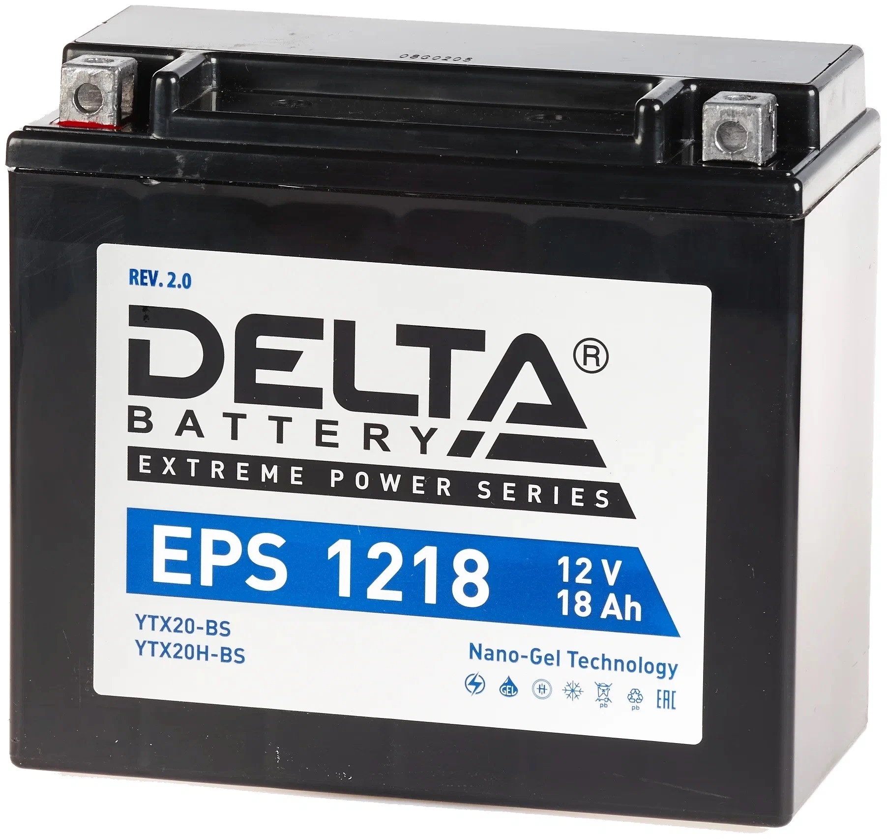 Аккумулятор для ИБП Delta EPS 18 А/ч 12 В ЕPS1218