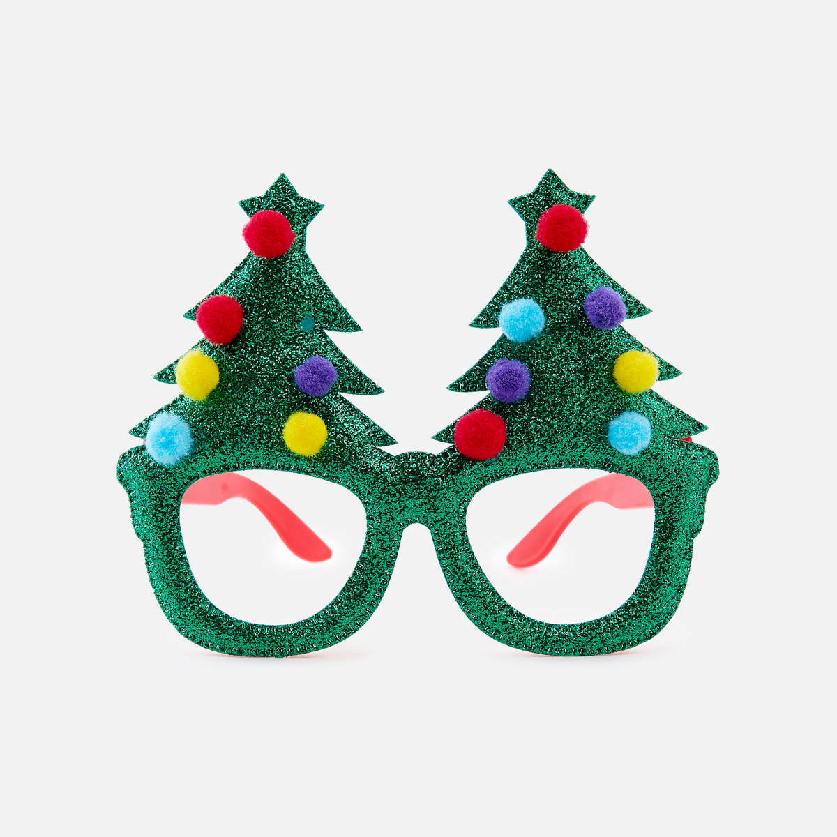 Из Китая: Очки карнавальные Maxprime с ёлками, 14x10x14,5 см