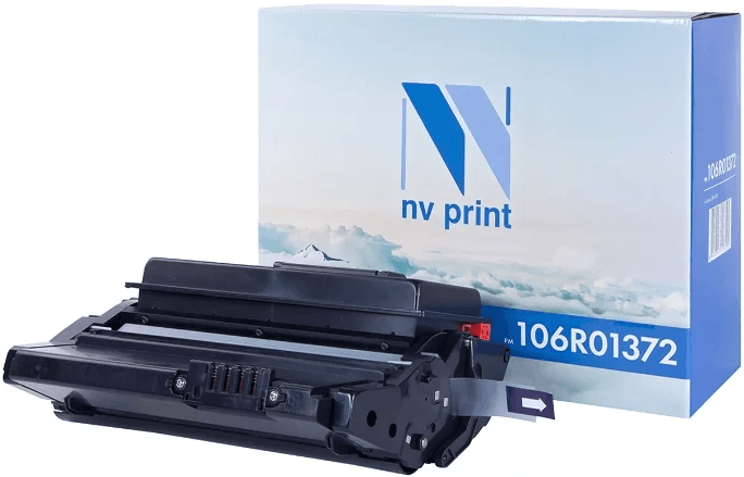 

Картридж для лазерного принтера NV Print 106R01372 черный, совместимый, 106R01372