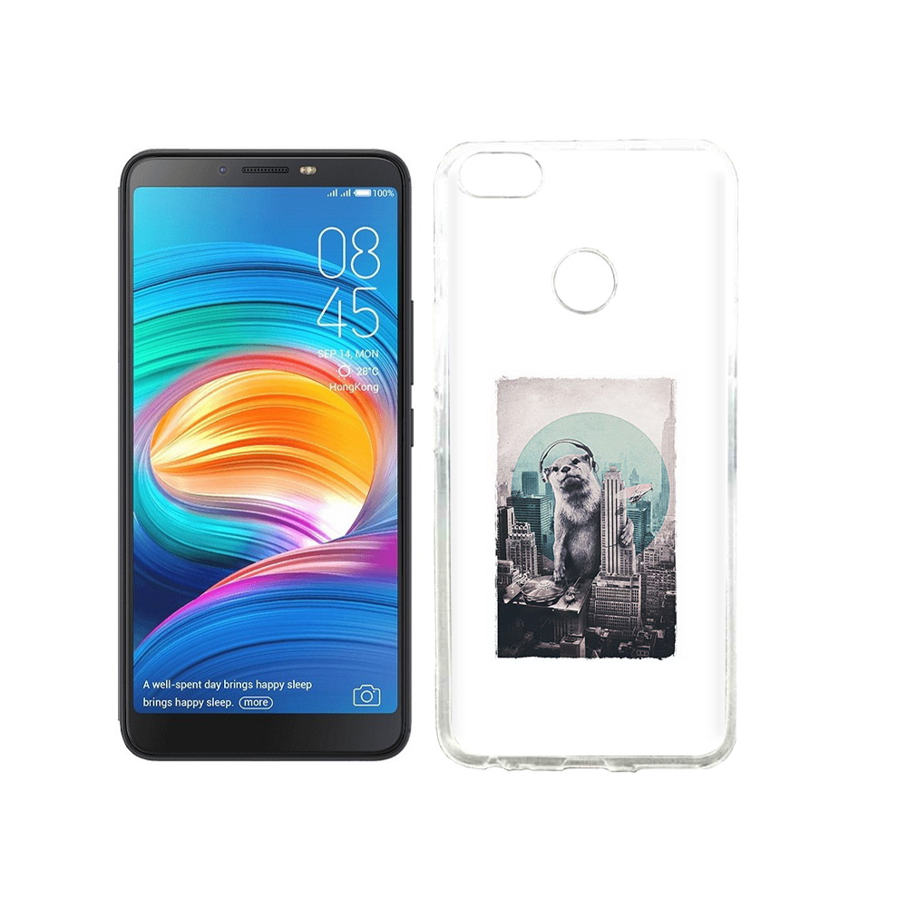 

Чехол MyPads Tocco для Tecno Camon X выдра в городе, Прозрачный, Tocco