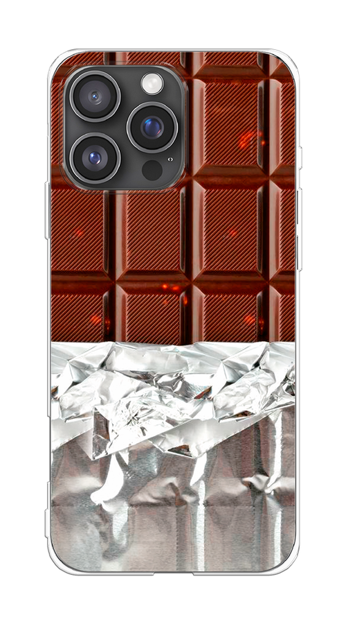 

Чехол на Apple iPhone 16 Pro Max "Шоколад в обертке", Коричневый, 16350-1