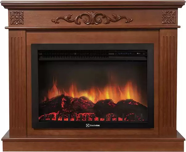 

Каминокомплект Electrolux Noce 25 с очагом EFP/P-2520LS шпон дуб, Electrolux Noce 25 с очагом EFP/P-2520LS