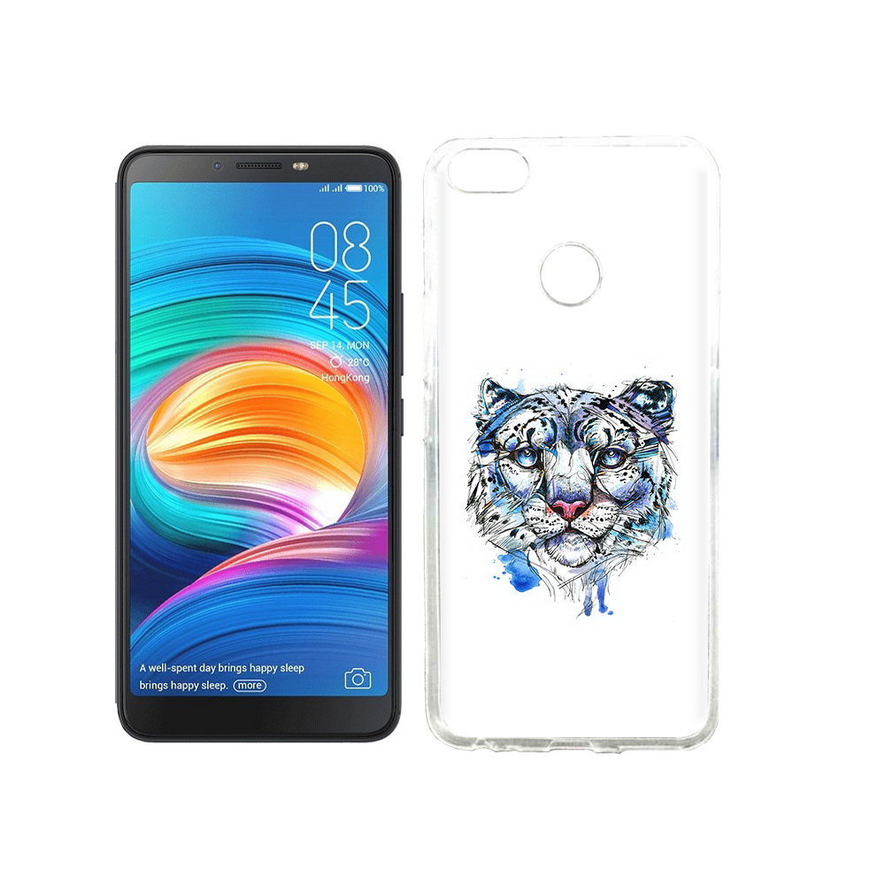 

Чехол MyPads Tocco для Tecno Camon X водяной тигр, Прозрачный, Tocco