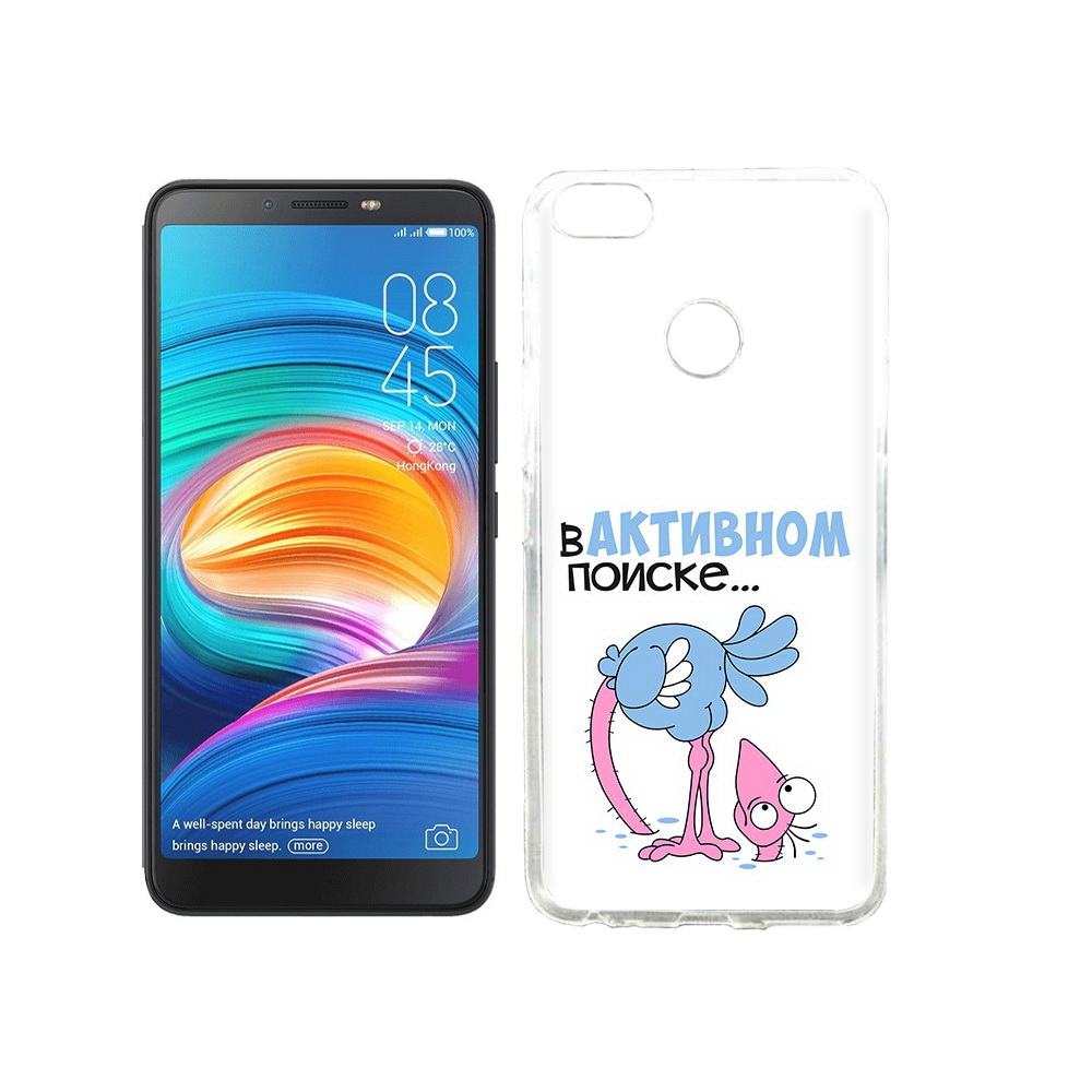 

Чехол MyPads Tocco для Tecno Camon X в активном поиске, Прозрачный, Tocco