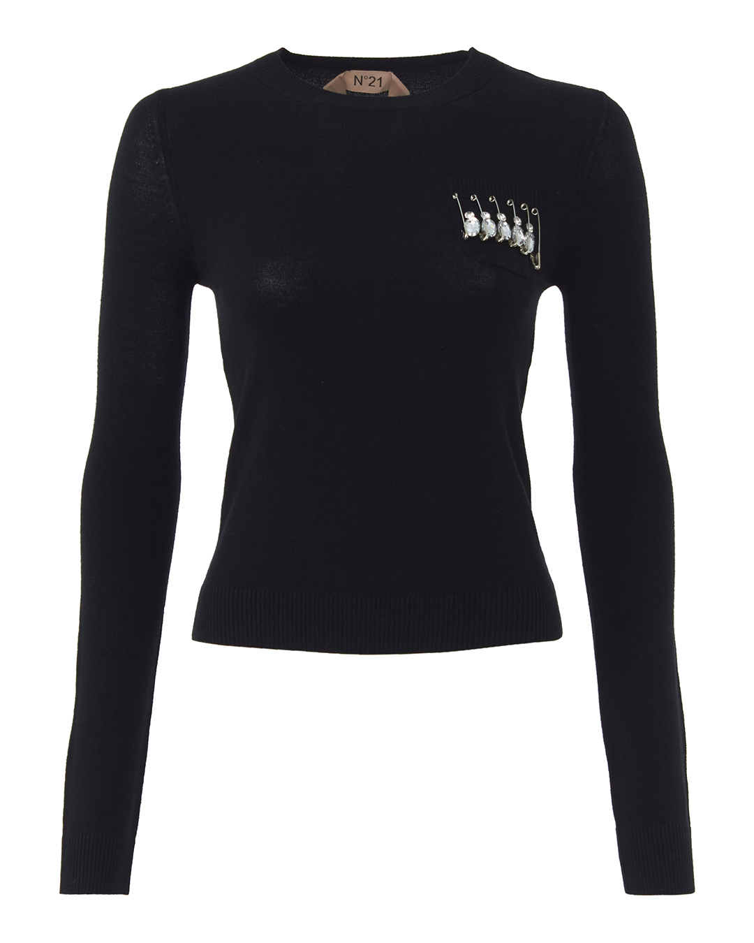 

Джемпер женский № 21 N2MA041.NECK черный 40, N2MA041.NECK
