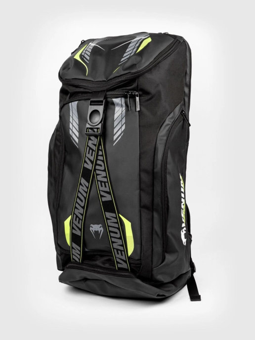 

Сумка-рюкзак унисекс Venum Training camp bag 3.0 Large Black/Neo Yellow, Training camp bag 3.0 Large